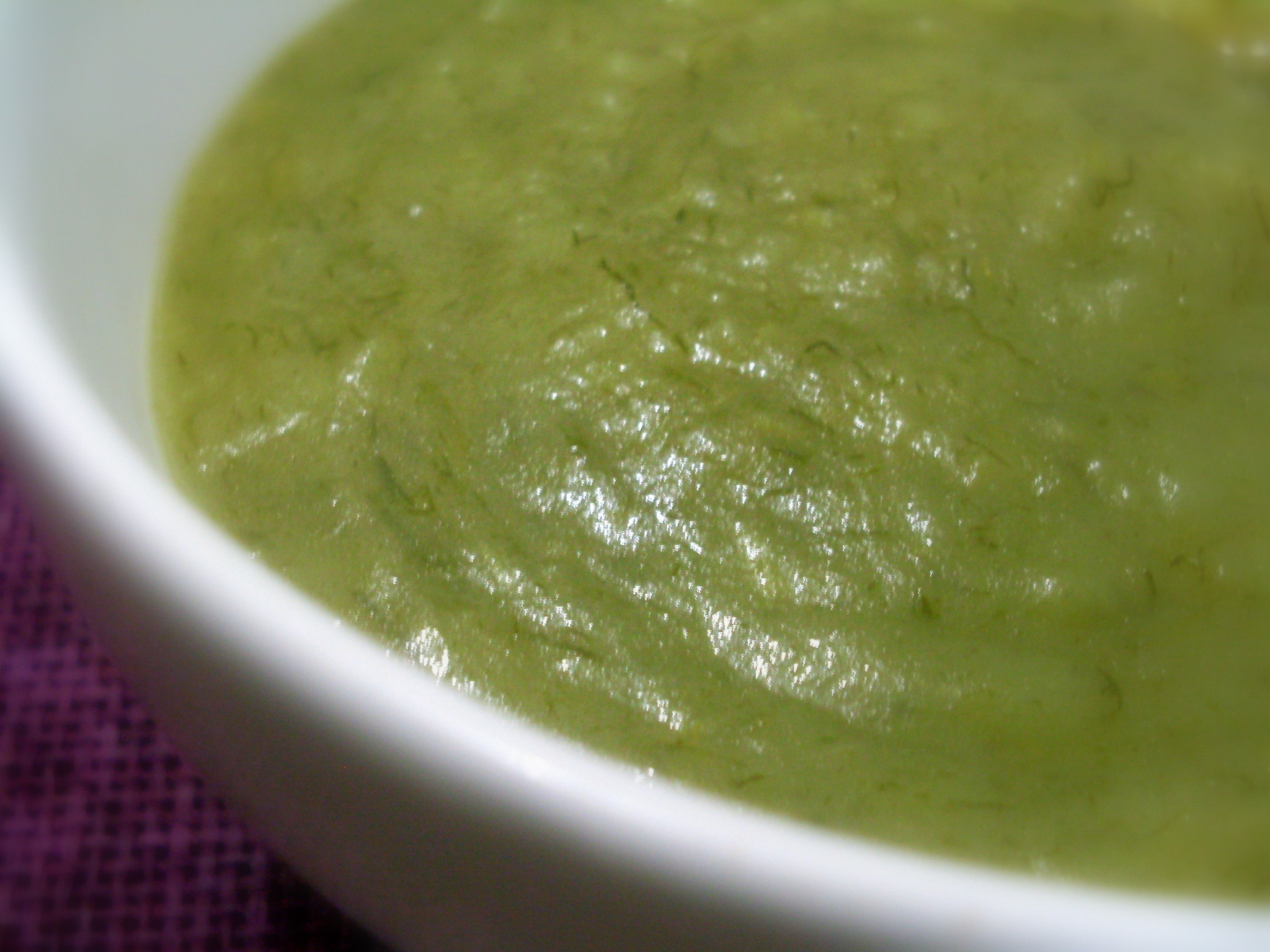 Sopa de batata e alho poró – Potage Parmentier