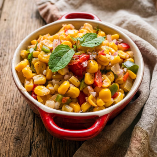 como fazer salada com milho verde