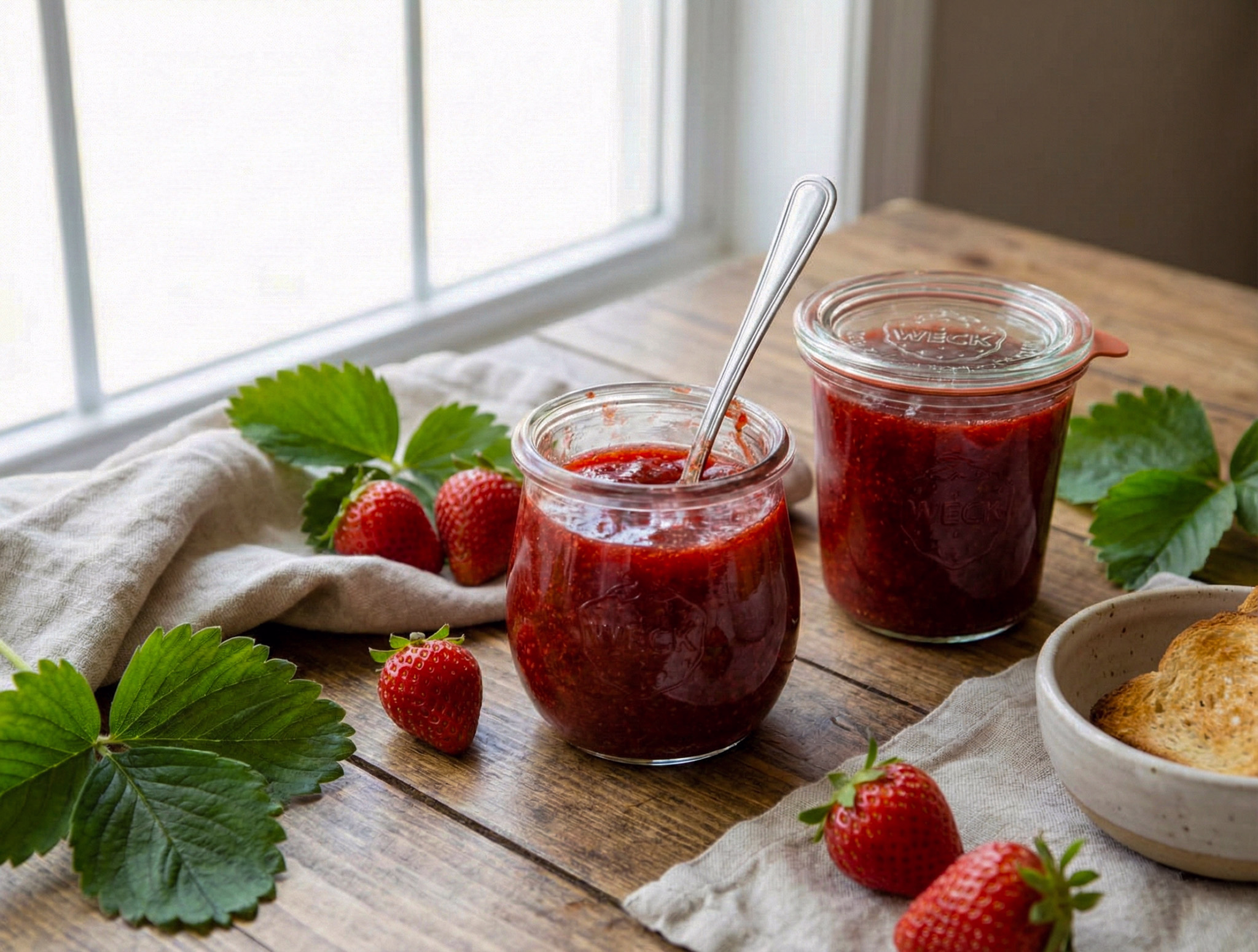 Geleia de morango Geleia de morango