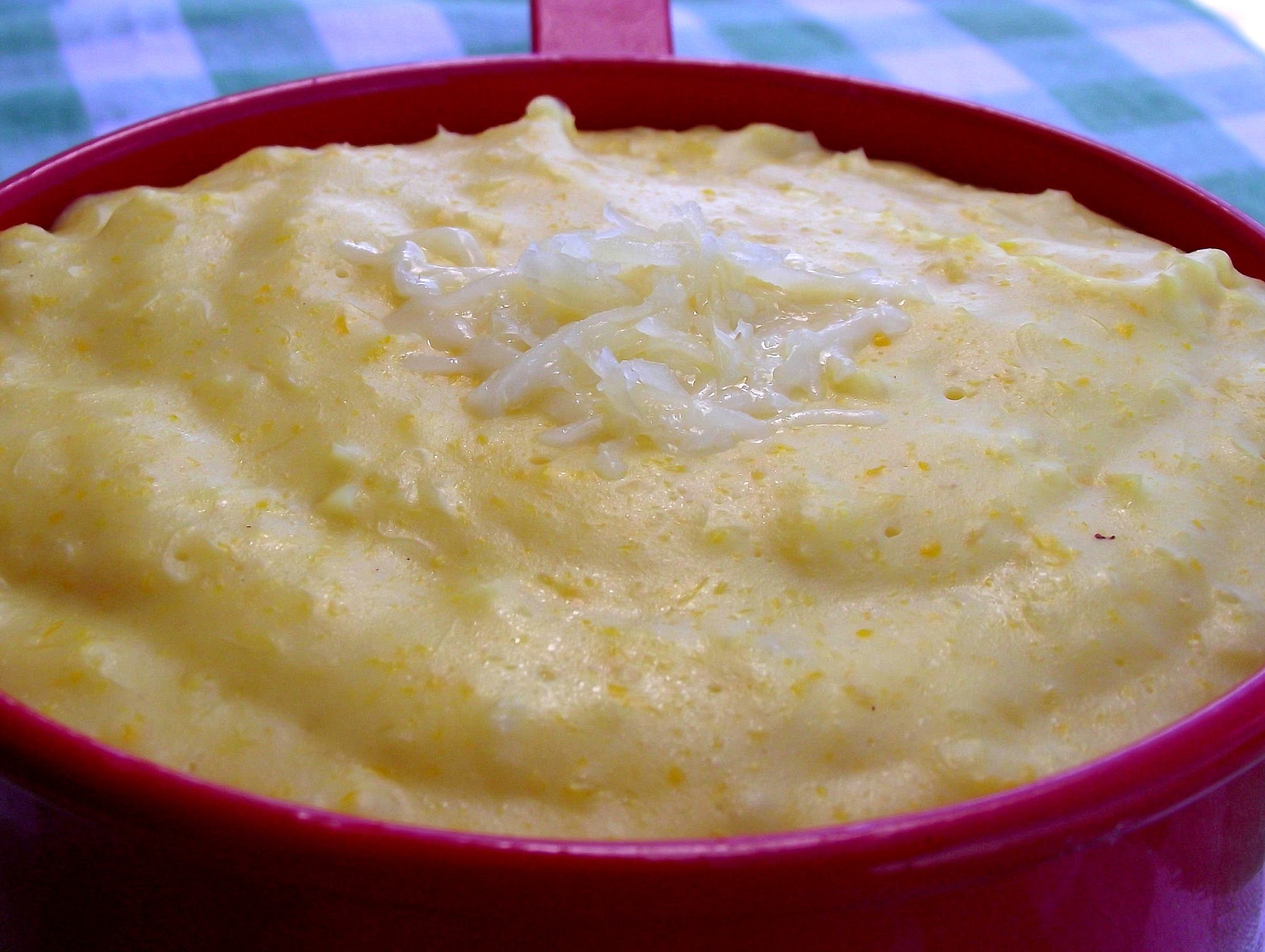 Creme de milho com queijo
