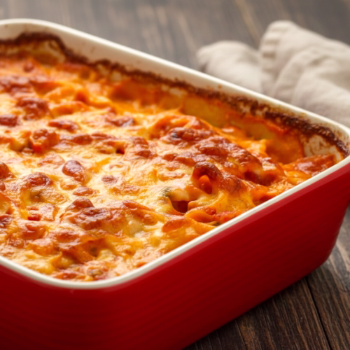 macarrão ninho gratinado