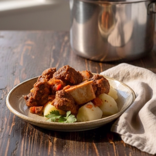 ossobuco feito na pressão