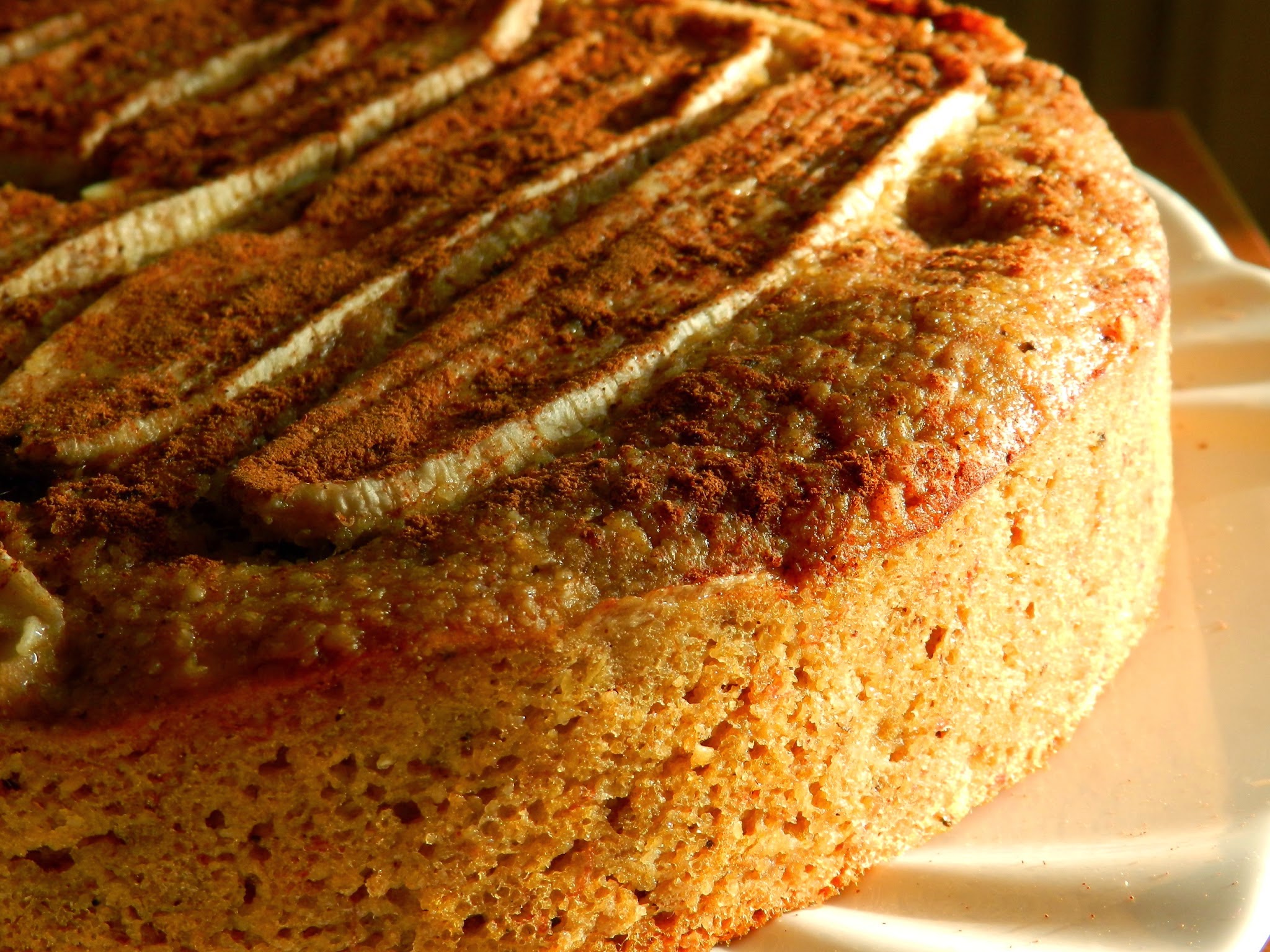 bolo de banana e linhaça sem farinha