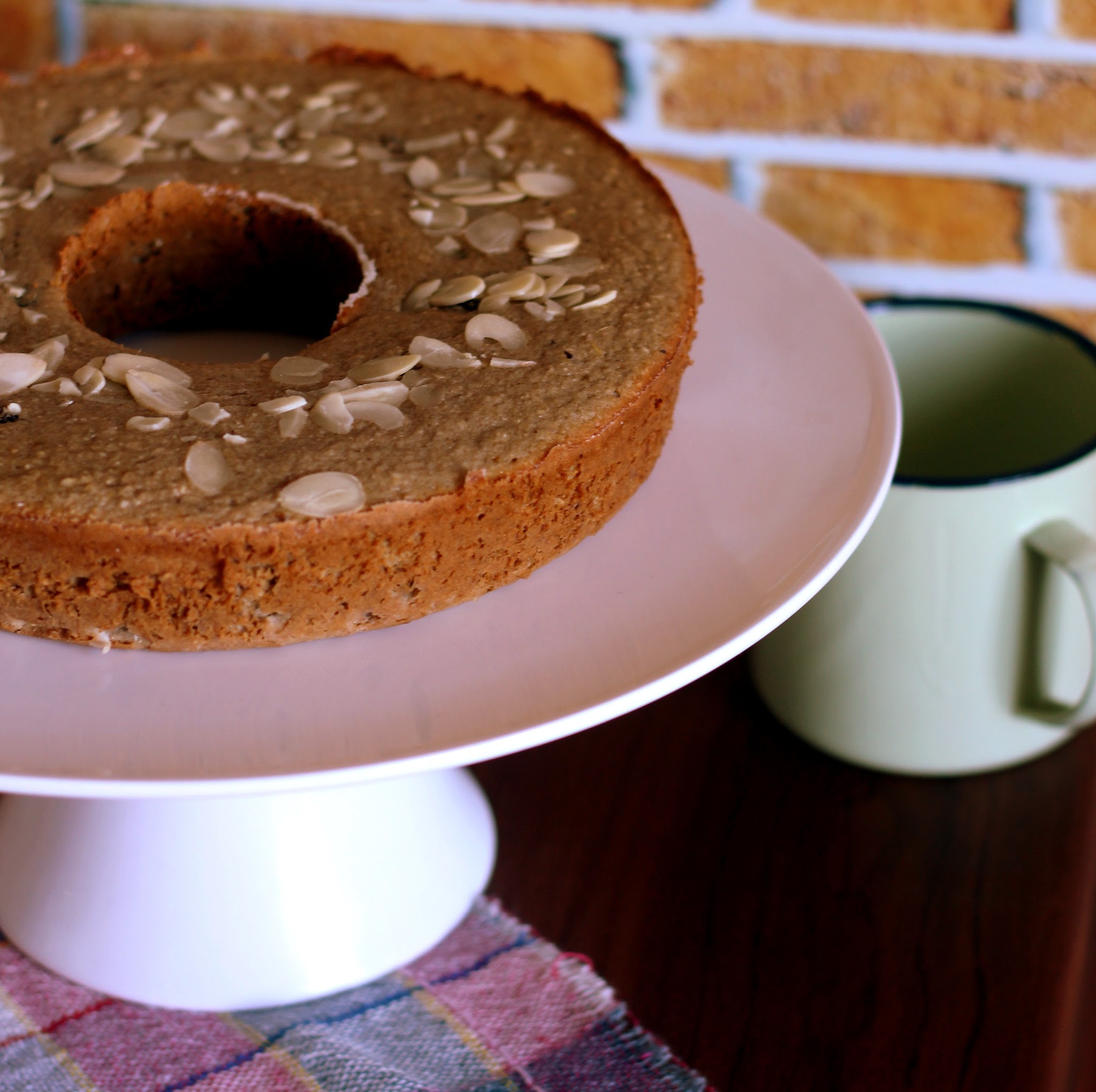 Bolo de Banana com Farelo de Aveia Sem Glúten