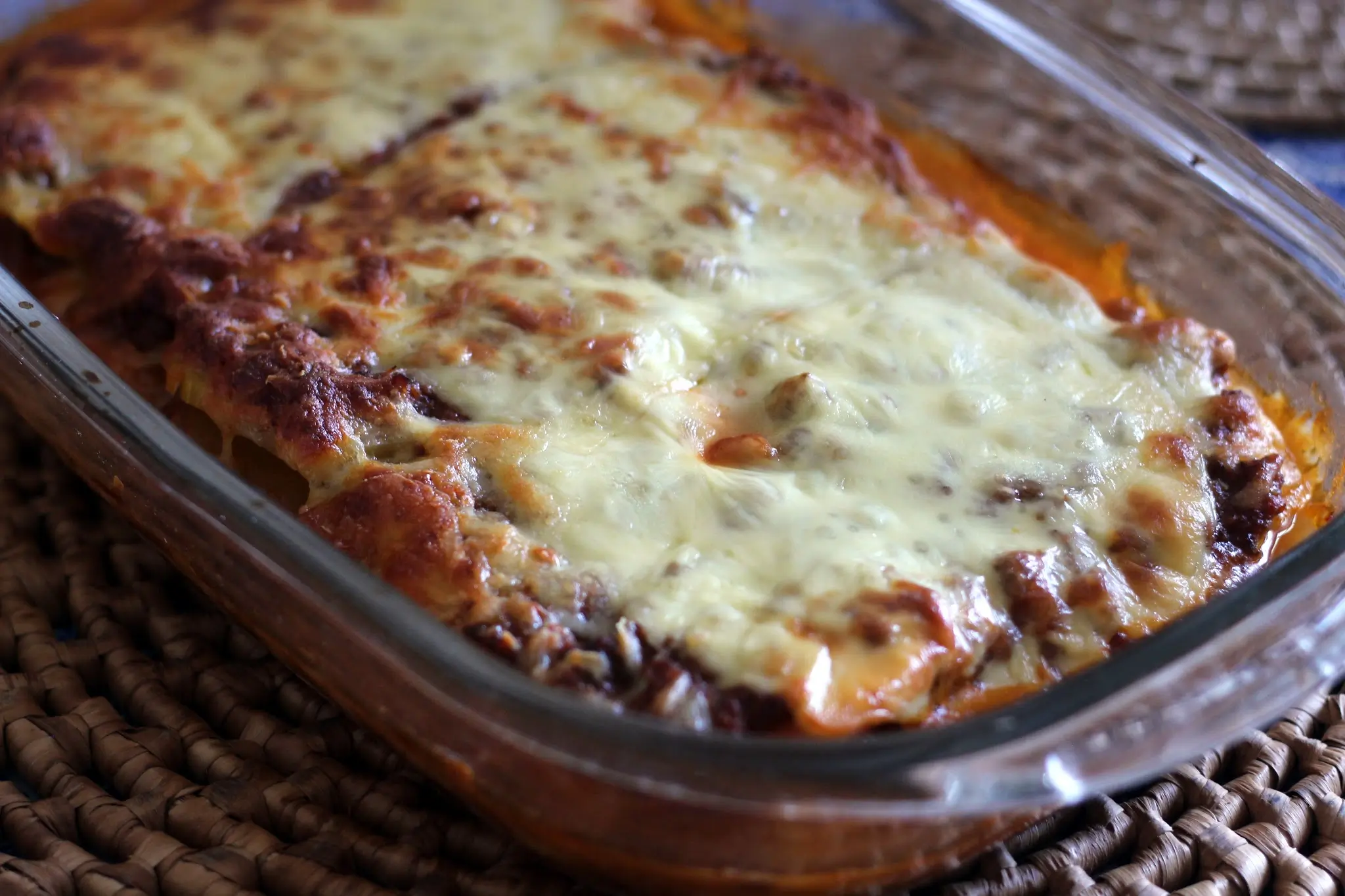 Lasanha de abóbora e carne – low carb