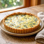 torta de ricota e espinafre