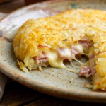 batata rosti caseira recheada