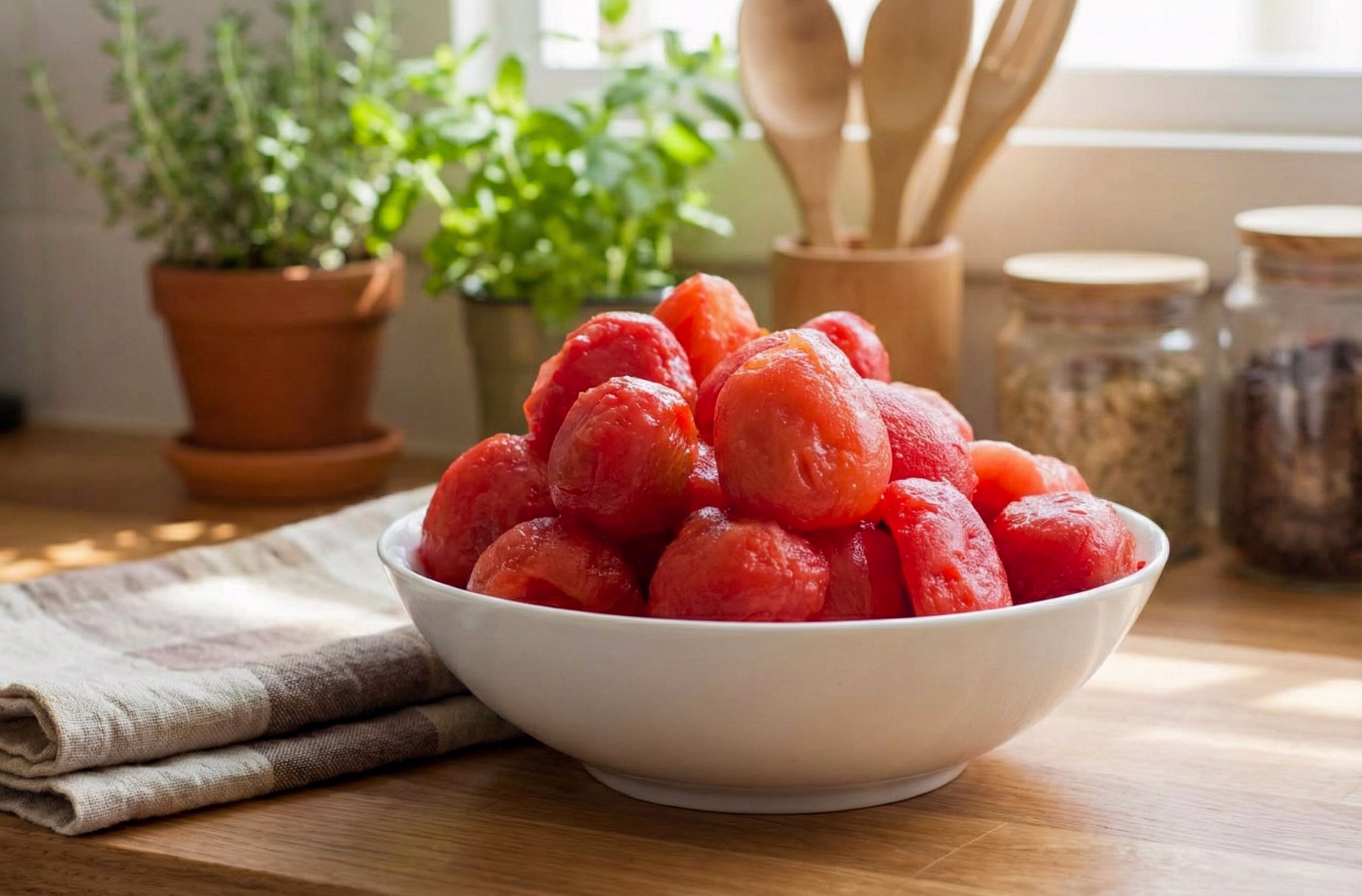 como fazer tomate pelado caseiro